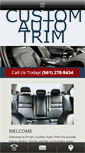 Mobile Screenshot of customautotrimfl.com